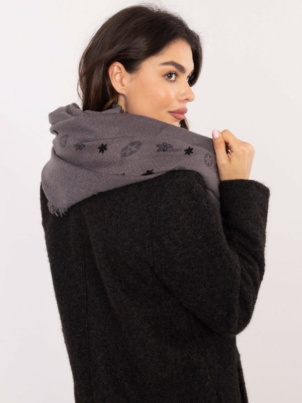 Szalik-AT-SZ-23504.93P-ciemny szary rozmiar - ONE SIZE