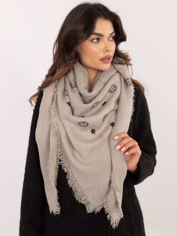 Szalik-AT-SZ-23504.93P-szary rozmiar - ONE SIZE