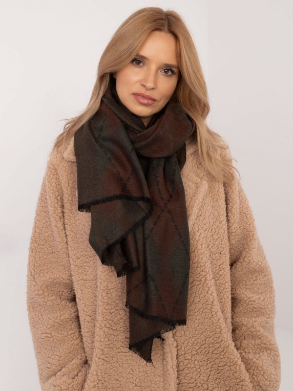 Chustka-AT-CH-12301.82P-khaki rozmiar - ONE SIZE