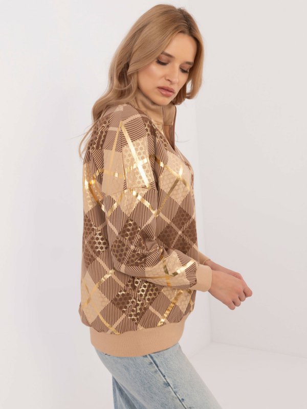 Bluza-CLM-BL-1259.59-camelowy rozmiar - M