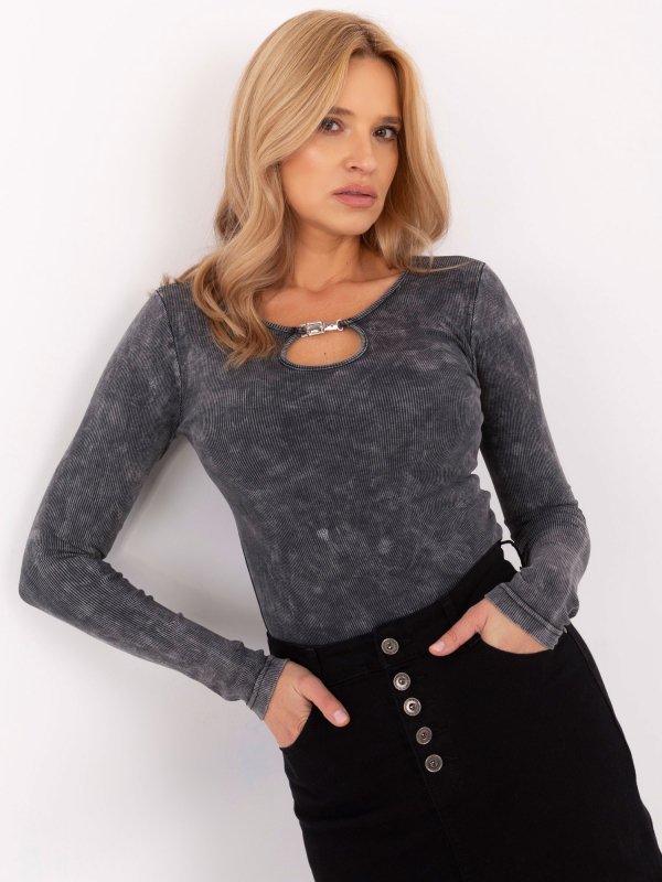 Bluzka-CLM-BZ-1168.89-grafitowy rozmiar - ONE SIZE