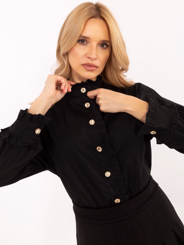 Koszula-MI-KS-C237.71-czarny rozmiar - ONE SIZE