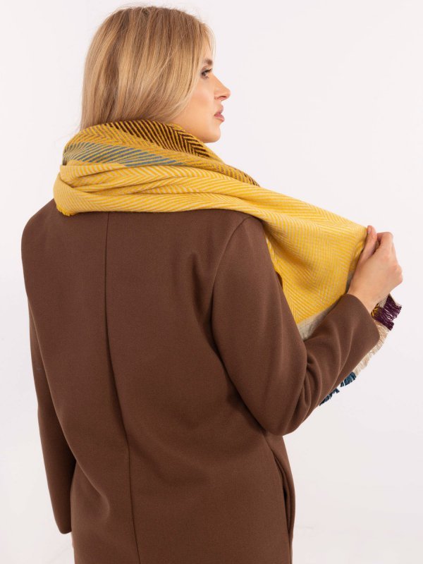 Szalik-AT-SZ-18301.71-żółty rozmiar - ONE SIZE
