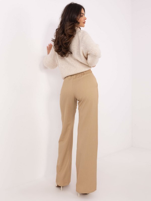 Spodnie-LK-SP-509758.06-camelowy rozmiar - 36