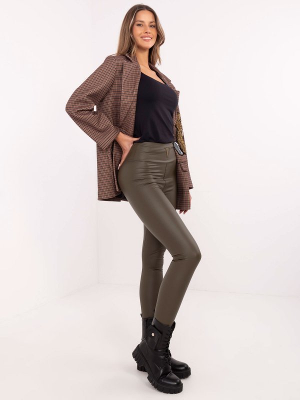 Leginsy-NM-LG-TR1853.23-khaki rozmiar - M