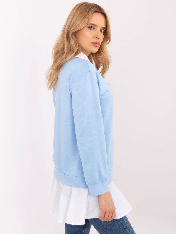 Bluzka-MI-BZ-A5997.49-jasny niebieski rozmiar - ONE SIZE