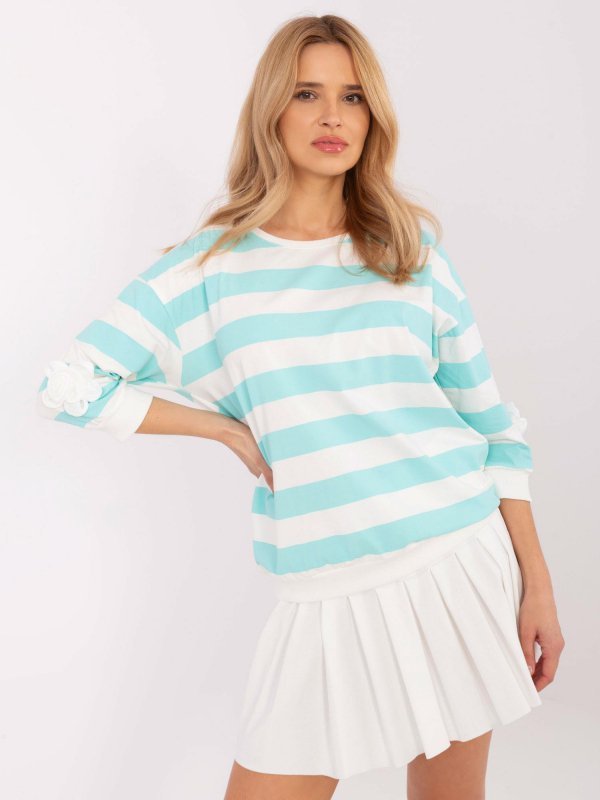 Bluzka-RV-BZ-A430.60-mietowy rozmiar - ONE SIZE