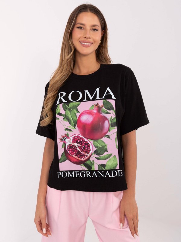 T-shirt-MI-TS-M745.33-czarny rozmiar - ONE SIZE