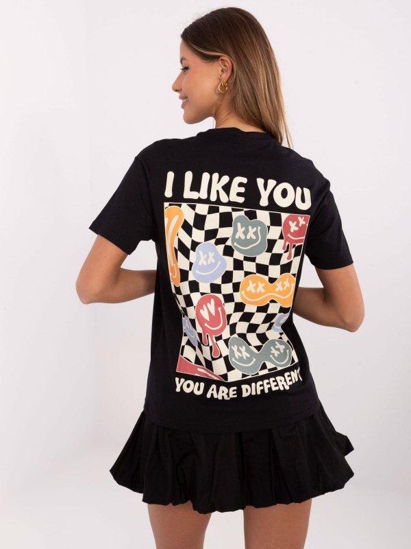 T-shirt-D12022AC02645E-grafitowy rozmiar - M