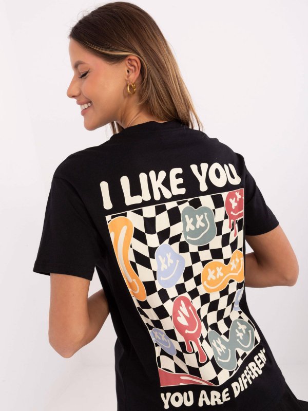 T-shirt-D12022AC02645E-grafitowy rozmiar - S