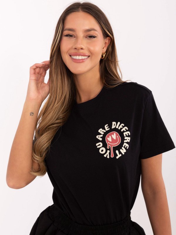 T-shirt-D12022AC02645E-grafitowy rozmiar - XL