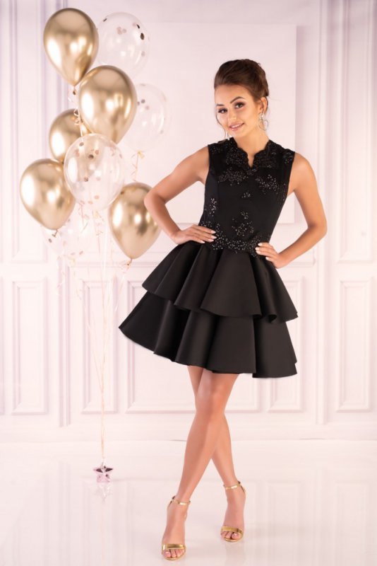 Sukienka Karieela Black 90543 rozmiar - XL