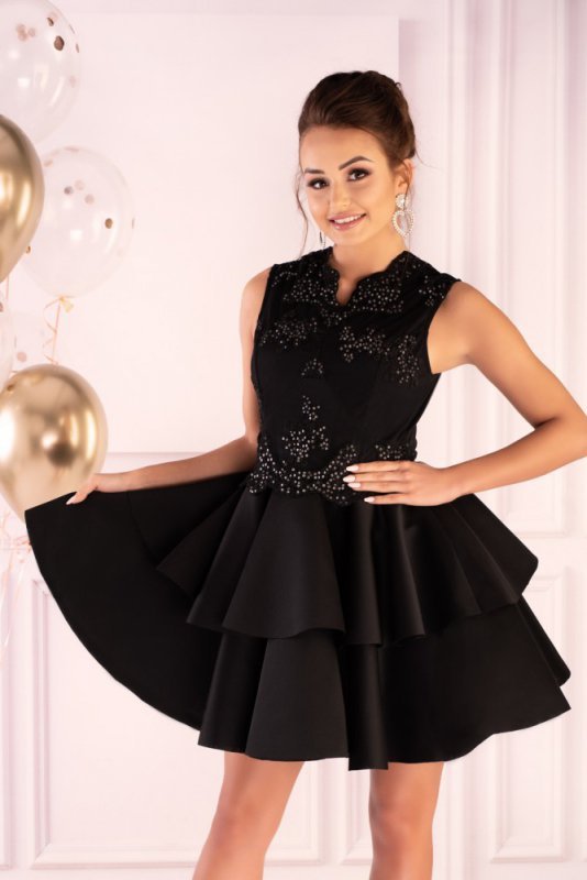 Sukienka Karieela Black 90543 rozmiar - XL