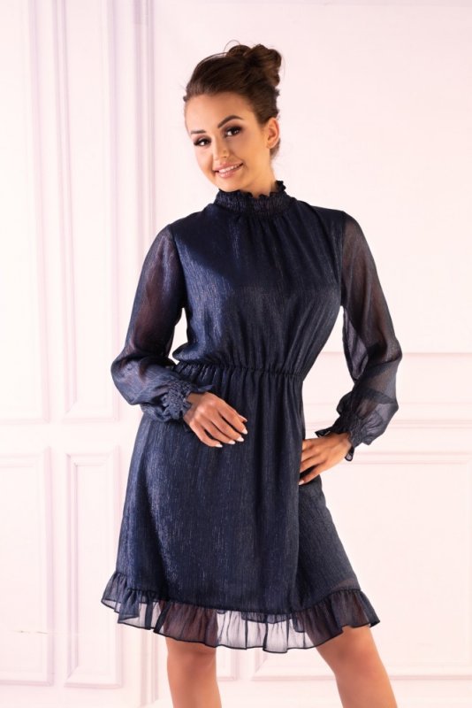 Sukienka Collya Dark Blue F19-D73 rozmiar - 2XL