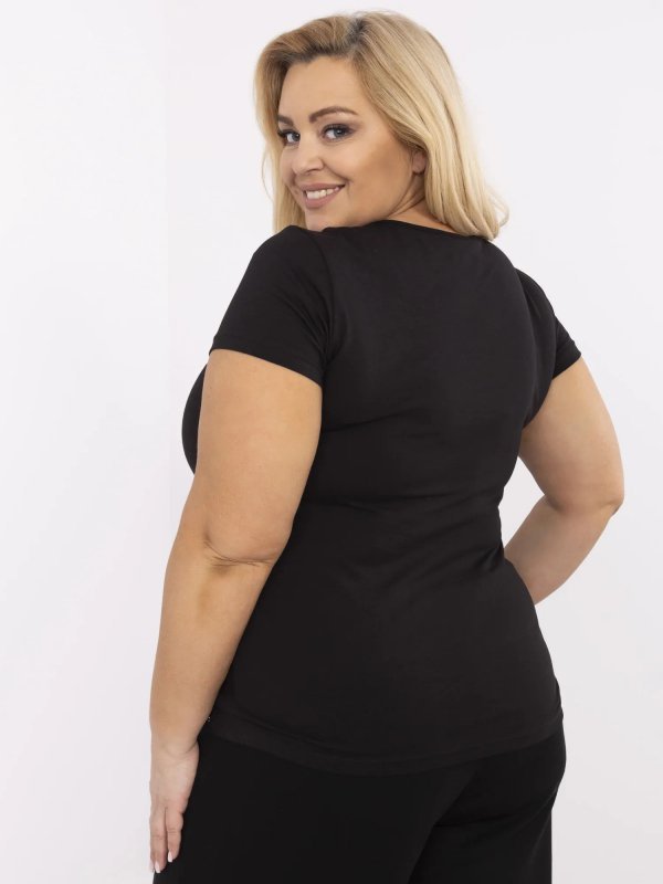 T-shirt-RV-TS-A556.03-czarny rozmiar - XL