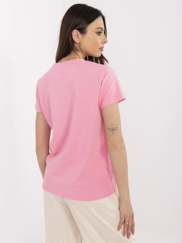 T-shirt-CLM-TS-1640.87-różowy rozmiar - L