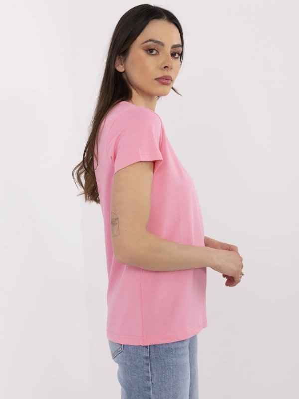 T-shirt-CLM-TS-1639.12-różowy rozmiar - L