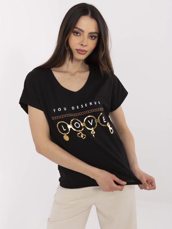 T-shirt-CLM-TS-1729.86-czarny rozmiar - L