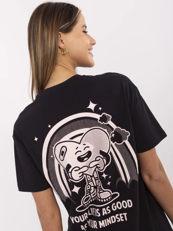 T-shirt-D12022AC02645I-ciemny szary rozmiar - XS