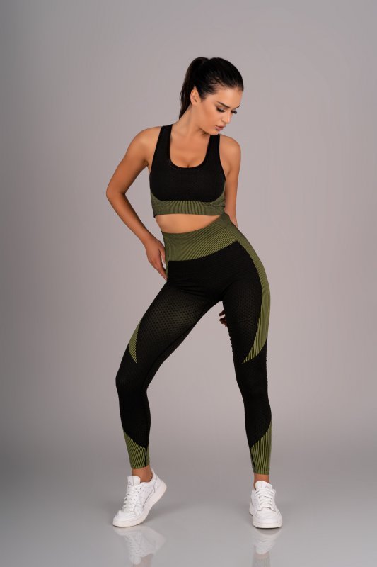 Komplet Gym 676 Green 1756 rozmiar - S