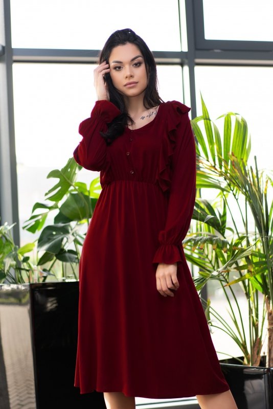 Sukienka Ratsim Cherry D09 rozmiar - XL