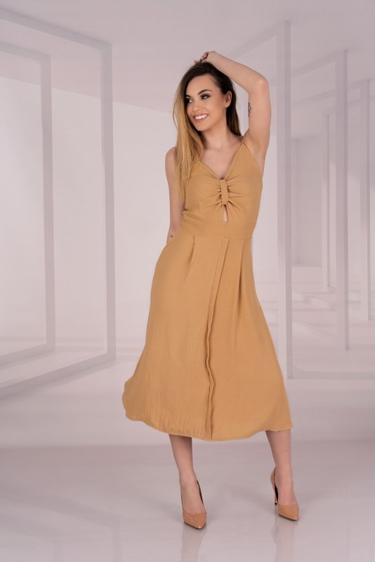 Sukienka Molinen Camel D04 rozmiar - L