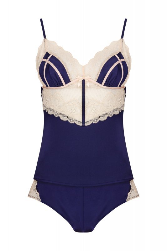 Koszulka Amilgrim Galaxxy Blue Granatowy Collection LivCo Corsetti Fashion rozmiar - L/XL