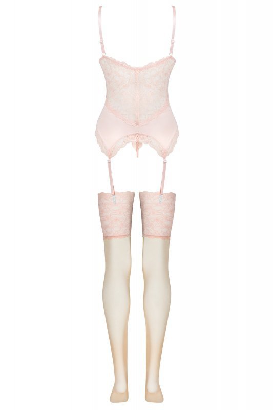 Gorset Persinne Peach Brzoskwiniowy Emporio Collection LivCo Corsetti Fashion rozmiar - L/XL