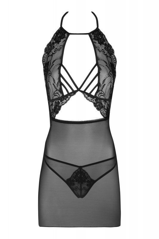 zmysłowa Koszulka Damska Malviami Black Czarny LivCo Corsetti Fashion rozmiar - L/XL