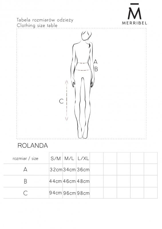 Leginsy Rolanda Black rozmiar - M/L