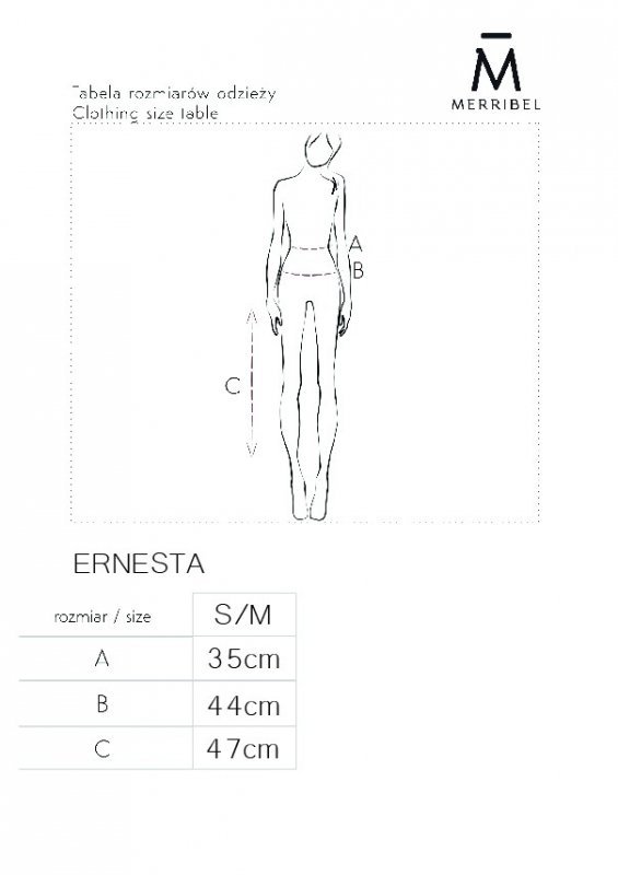Komplet Ernesta Beige rozmiar - S/M