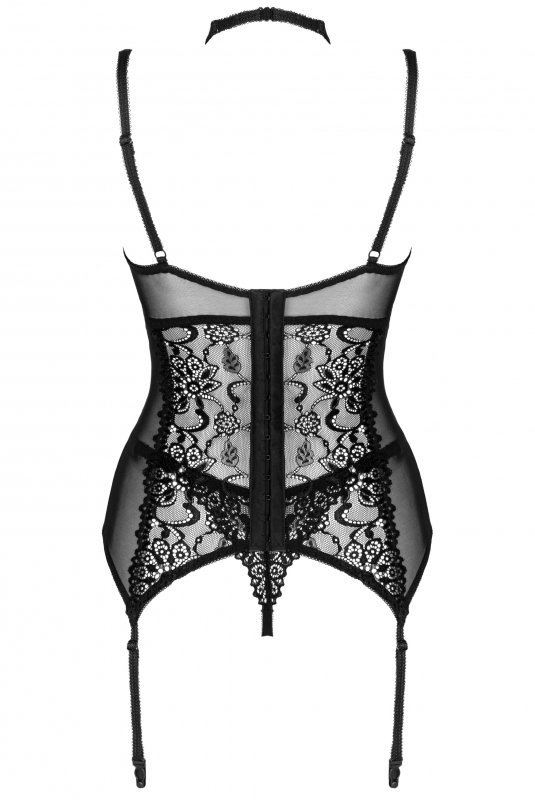 Gorset Giellandra Black Czarny For The Senses Collection LivCo Corsetti Fashion rozmiar - S/M