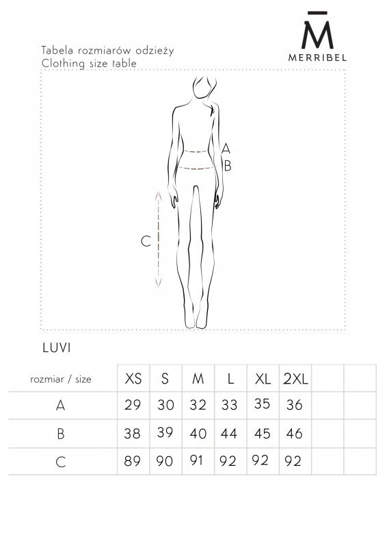 Jeans Luvi rozmiar - XL