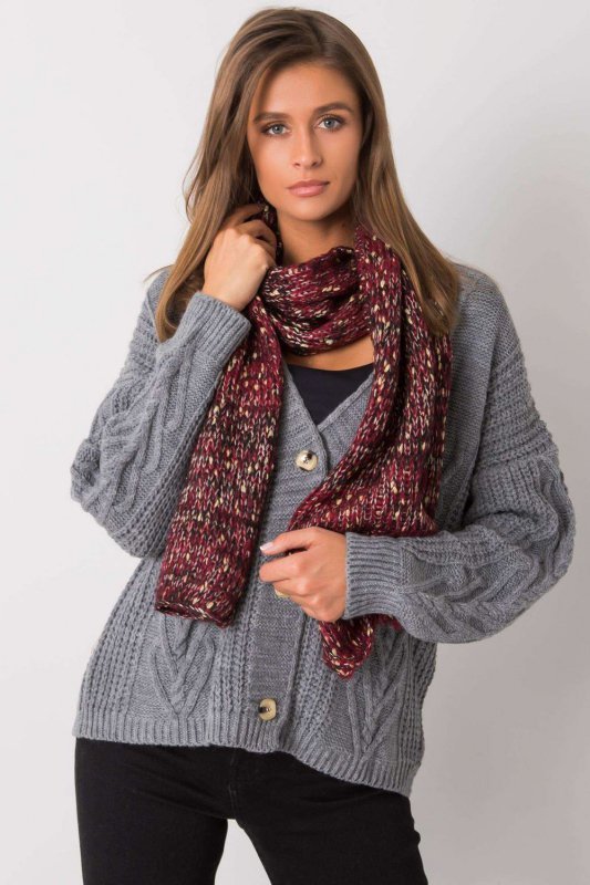 Szalik Damski Model AT-SZ-RH-1407.23X Bordo - AT