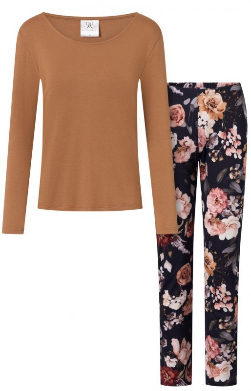 Piżama Damska Model Marie 177105 Carmel/Navy - Momenti Per Me