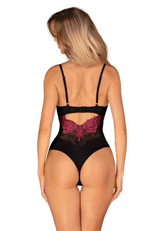 Body Model Rosenty Black/Pink - Obsessive