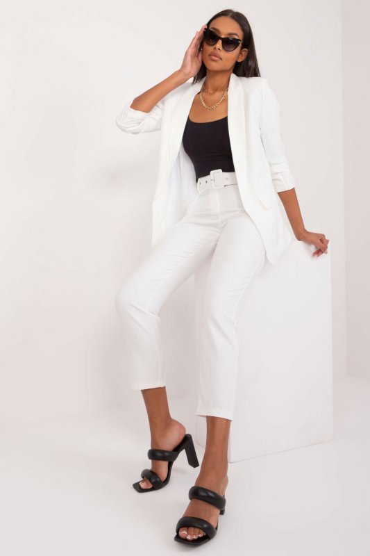 Spodnie Damskie Model TW-SP-BI-22880-2.47 White - Och Bella