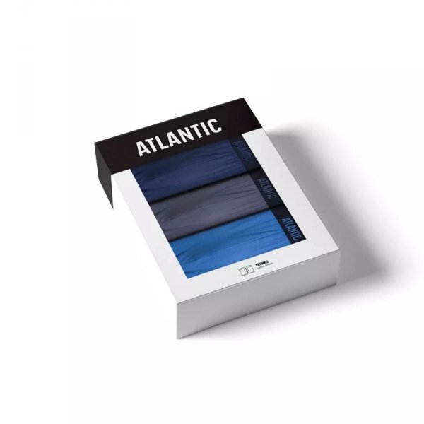 Atlantic Bokserki 011 3-pak nie/nie/ind