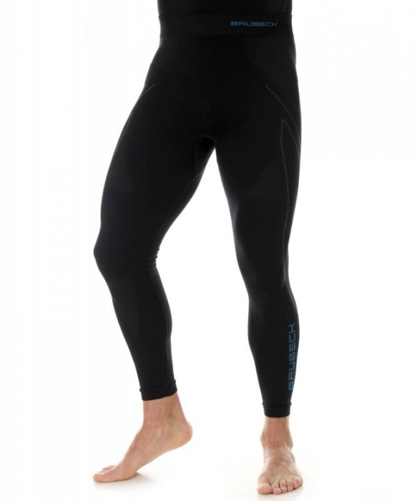 Brubeck Spodnie Thermo LE11840A czarno-niebieskie