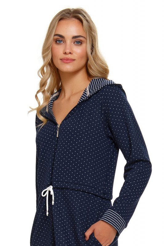 Doctornap Szlafrok SMZ 5241 navy blue