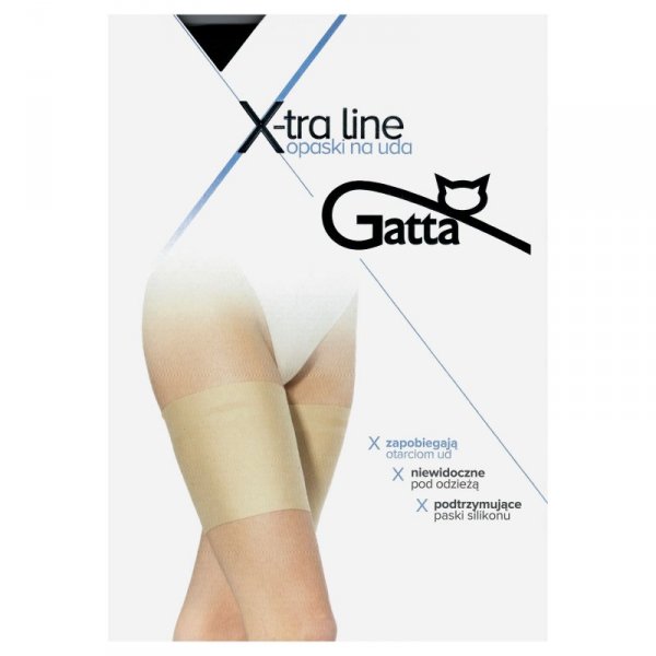 Gatta Opaska na uda X-tra line beżowa