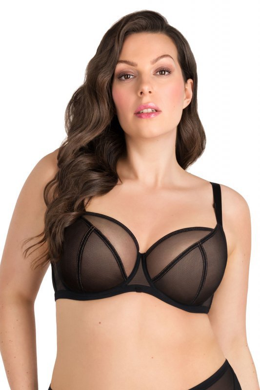 Gorsenia Biustonosz Just black 824 czarny
