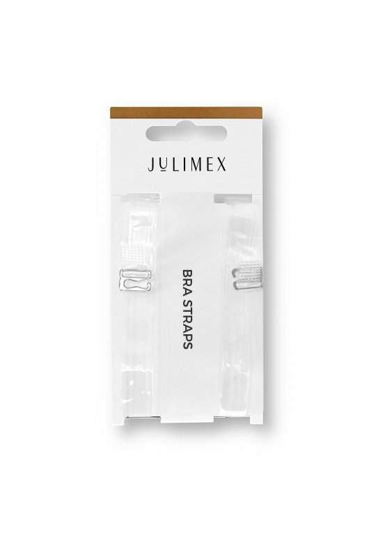 Julimex Ramiączka silikonowe rt 04 srebrne zapięcie