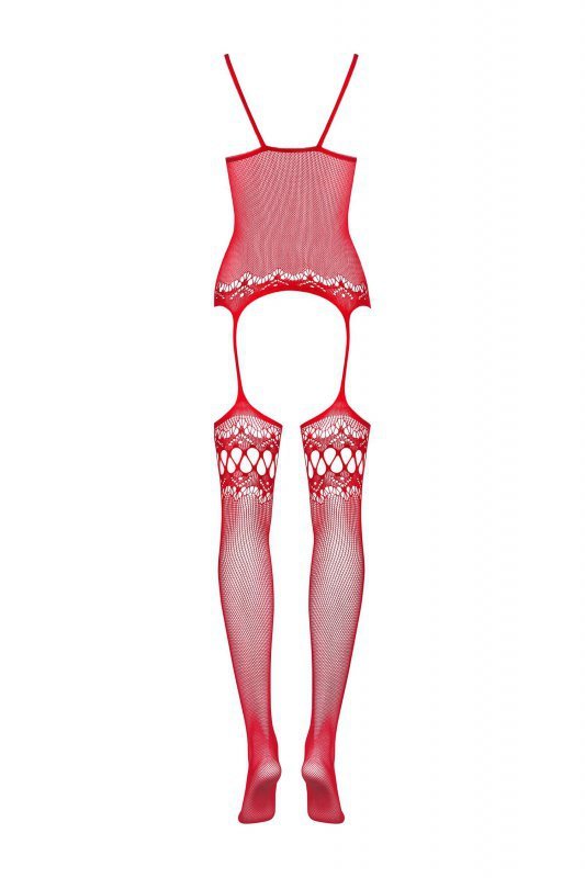 Obsessive Bodystocking F214 czerwone