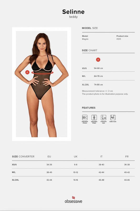 Obsessive Body Selinne czarne
