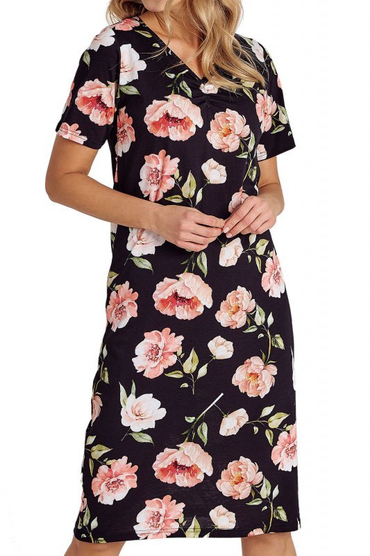 Taro Koszula nocna Peony 3134 czarna