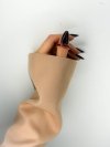 JACKENÄRMEL  BEIGE GLITZER