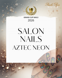 Grand Cup Online  - Salon Nails - Aztec neon