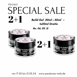 PROMO 2+1 (build gel no 06 + 09 + 12) 50 ml