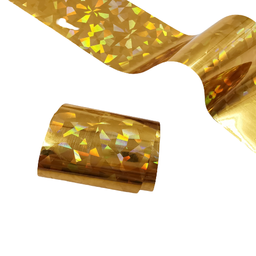 Transfer Nagelfolie GOLD GLAS